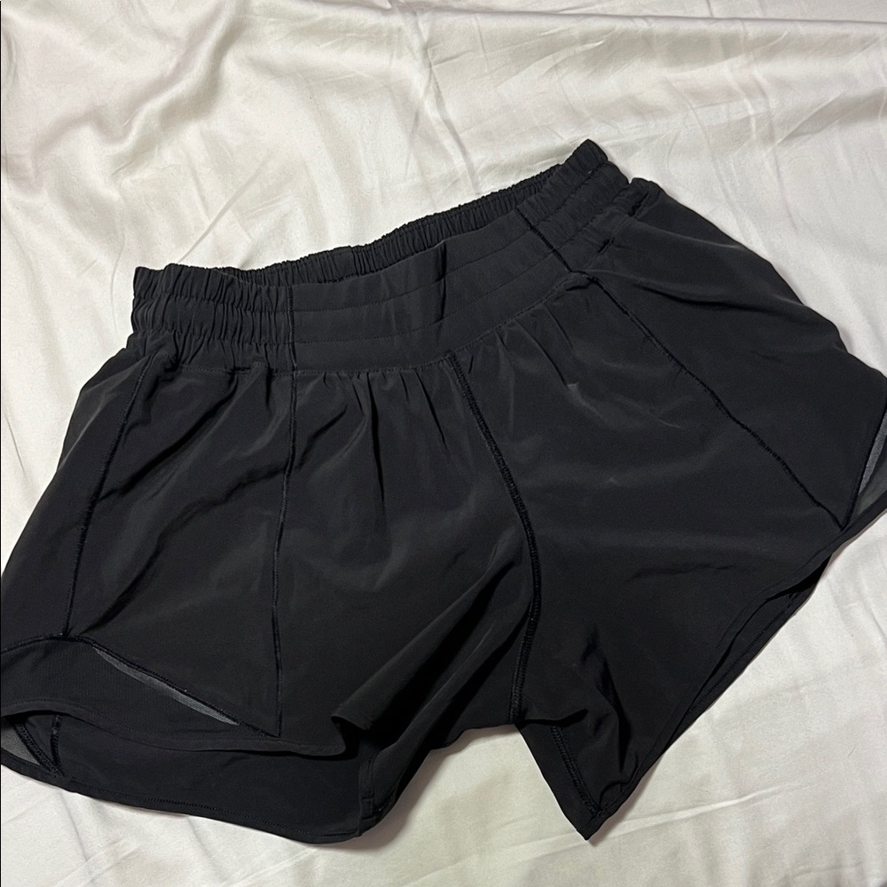 lululemon athletica Hotty Hot Black Women's Athletic Shorts